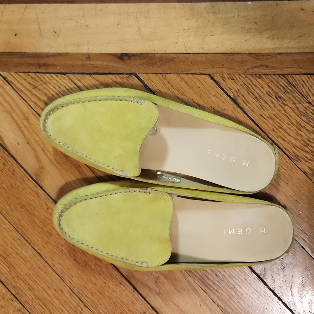 M. Gemi Women's Yellow Loafers